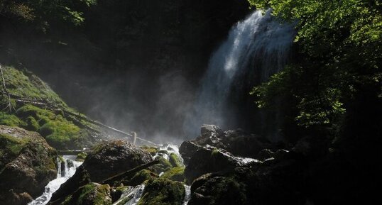 cascade du cirque de St Même