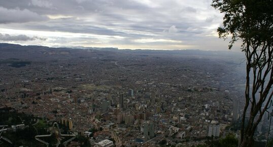vue sur Bogota